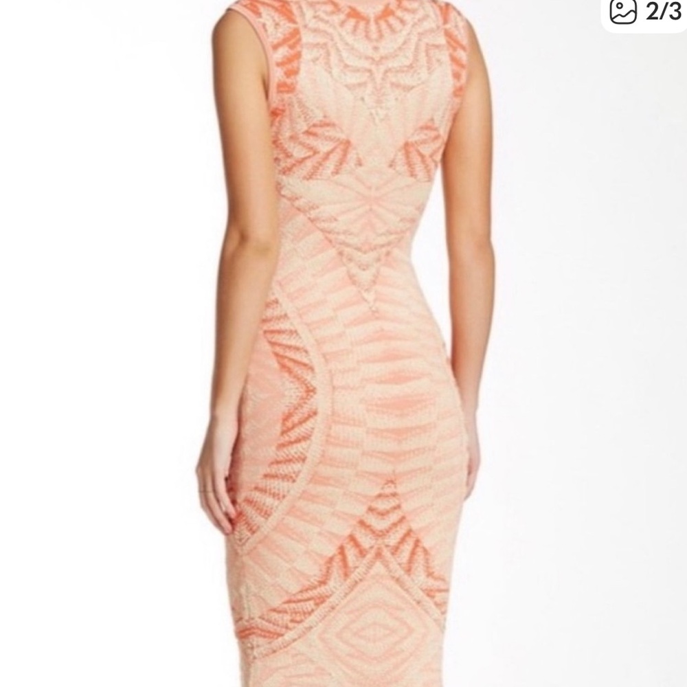 RONNY KOBO KNIT MIDI DRESS - Picture 2 of 10